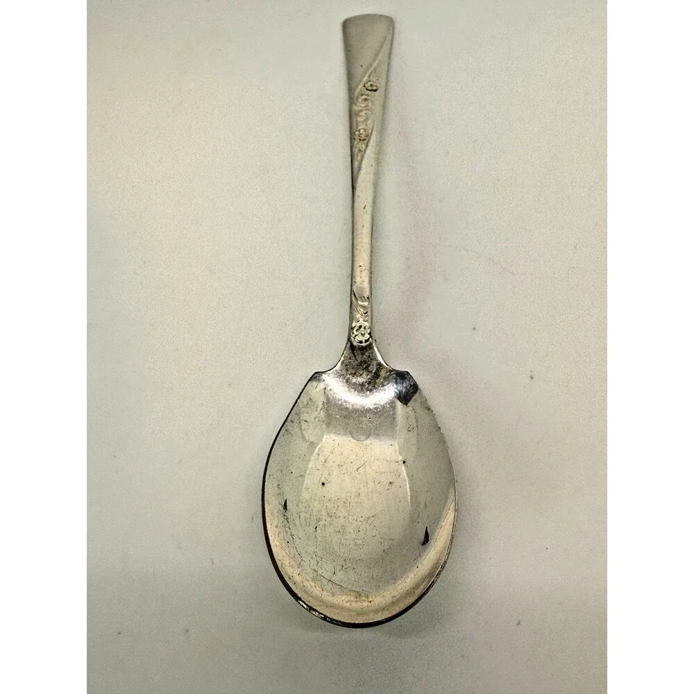 Vintage 1953 International Silver Revelation II Silverplate Sugar Spoon 6